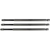 Faithfull Pozidriv Impact Screwdriver Bits