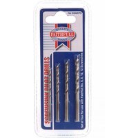 Faithfull Pilot Drill Set for Screwsinks Pack of 4