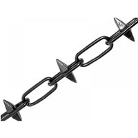 Faithfull 51312JK Spike Chain Black Japanned 6Mm X 5M Box - Max. Load 250Kg