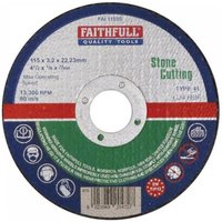 Faithfull Stone Cutting Disc
