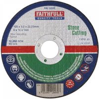 Faithfull Stone Cutting Disc