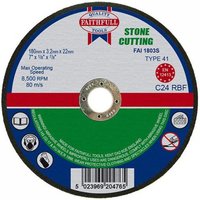 Faithfull Stone Cutting Disc