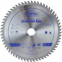Faithfull Fine Finish TCT Circular Saw Blade