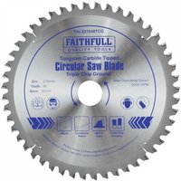 Faithfull Triple Chip Ground TCT Circular Saw Blade