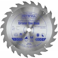 Faithfull TCT Cordless Circular Trimsaw Blade