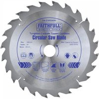 Faithfull TCT Cordless Circular Trimsaw Blade