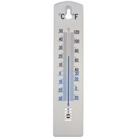 Faithfull Wall Thermometer - Plastic 200Mm