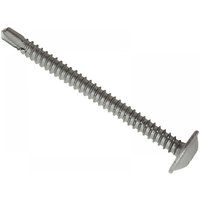 Forgefix WSWTSD48100 Techfast Baypole Screw Wafer Head Torx® Compatible 4.8 X 100Mm Box 100