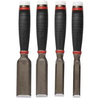 Hultafors 4 Piece Heavy Duty Bevel Edge Wood Chisel Set