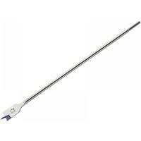 Irwin 4X Blue Groove Long Flat Wood Drill Bit