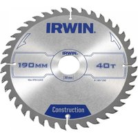 Irwin ATB Construction Circular Saw Blade