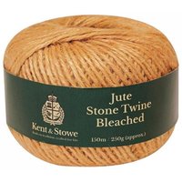 Kent & Stowe 70100830 Jute Twine Bleached Stone 150M (250G)