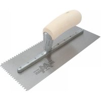 Marshalltown Notched Serrated Plasterers Trowel
