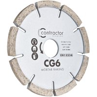 Ox Tools CG6-125/22 Contractor Diamond Blade - Mortar Raking - 125/22.23Mm EA