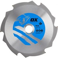Ox Tools OX-PCD-235/30 Ox Fibre Cement Cutting Blade - 6 Teeth - 235/30Mm EA