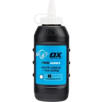 Ox Tools OX-P025704 Ox Pro Chalk Refill 226G - White EA