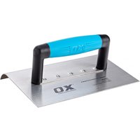 Ox Tools OX-P014925 Ox Pro Extra Wide Edger 145 X 215Mm S/S - 25Mm Radius EA