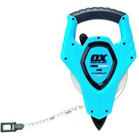 Ox Tools OX-P028230 Ox Pro Fibreglass Open Reel Tape - 30M / 100Ft EA