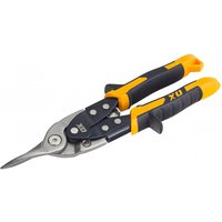 Ox Tools OX-P232803 Ox Pro Heavy Duty Aviation Snips Straight Cut (Yellow) EA