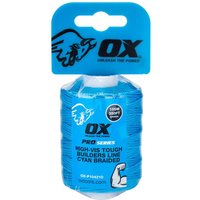 Ox Tools OX-P104210 Ox Pro Tough Nylon Braided Builders Line 105M / 350Ft - Cyan EA