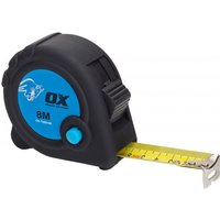 Ox Tools OX-T029108 Ox Trade 8M Tape Measure - Metric Only EA