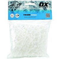 Ox Tools OX-T160903 Ox Trade Cross Shaped Tile Spacers - 3Mm (250 Pcs) EA