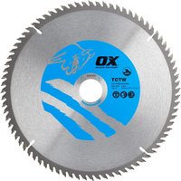 Ox Tools OX-TCTW-2353080 Ox Wood Cutting Circular Saw Blade 235/30Mm 80 Teeth Atb EA
