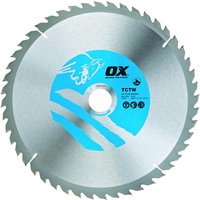 Ox Tools OX-TCTW-2603048 Ox Wood Cutting Circular Saw Blade 260/30Mm 48 Teeth Atb EA