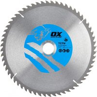 Ox Tools OX-TCTW-2603060 Ox Wood Cutting Circular Saw Blade 260/30Mm 60 Teeth Atb EA