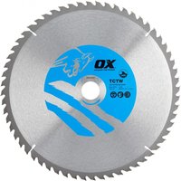 Ox Tools OX-TCTW-3003060 Ox Wood Cutting Circular Saw Blade 300/30Mm 60 Teeth Atb EA