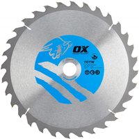 Ox Tools OX-TCTW-3053032 Ox Wood Cutting Circular Saw Blade 305/30Mm 32 Teeth Atb EA