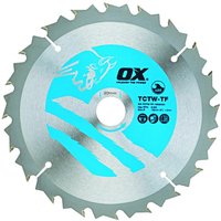 Ox Tools OX-TCTW-TF-1502020 Ox Wood Cutting Thin Kerf Circular Saw Blade 150/20Mm 20 Teeth Atb EA