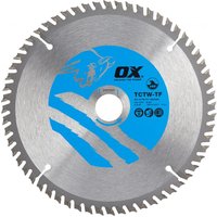 Ox Tools OX-TCTW-TF-1602060 Ox Wood Cutting Thin Kerf Circular Saw Blade 160/20Mm 60 Teeth Atb EA