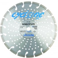 Ox Tools ZCX350/25/20 Ultimate Cyclone Diamond Blade - Concrete - 350/25.4/20Mm EA