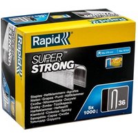 Rapid 11886910 36/14 14Mm Dp X 5M Galvanised Staples (Box 1000 X 5)
