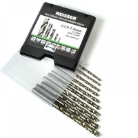 Reisser HSSCOSET10 Hss Cobalt Drill Set (10Pc) 3.0-7.0Mm