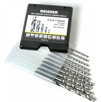 Reisser HSSGSET10 Hss Ground Drill Set (10Pc) 3.0-7.0Mm