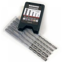 Reisser POWER5SETH Powerbohr Sds-Plus Hammer Bit Set 5Pc C/W Hanger
