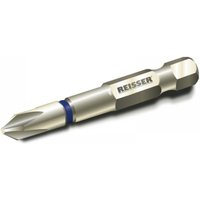 Reisser IMPPZ0350W Torsion Impact Screwdriver Bit E6.3 X 50 (Wallet 1Pc) Pz3