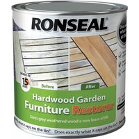 Ronseal 37359 Hardwood Garden Furniture Restorer 1 Litre