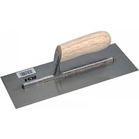 R.s.t. RTR124B Plastererfts Finishing Trowel Grade B Banana Wooden Handle 11 X 4.1/2In