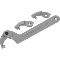 Sealey 4 Piece Adjustable Hook and Pin Wrench Set
