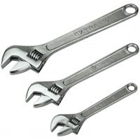 Siegen 3 Piece Adjustable Spanner Set