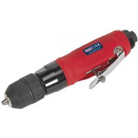 Sealey GSA232 Straight Air Drill 10mm Keyless Chuck
