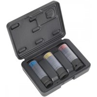 Sealey SX039 Alloy Wheel Ultra-power Impact Socket Set 3Pc 1/2"sq Drive, Multi
