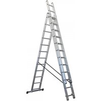 Sealey ACL312 Aluminium Extension Combination Ladder 3X12 En 131