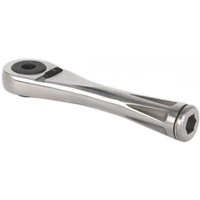 Sealey 1/4" Hex Drive Stainless Steel Micro Ratchet Bit Driver