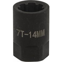 Sealey 1/2" Drive 7 Point Square Ribe Brake Caliper Socket