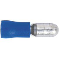 Sealey BT11 Bullet Terminal Ø5Mm Male Blue Pack Of 100