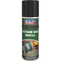 Sealey SCS035S Butane Gas Refill 200Ml